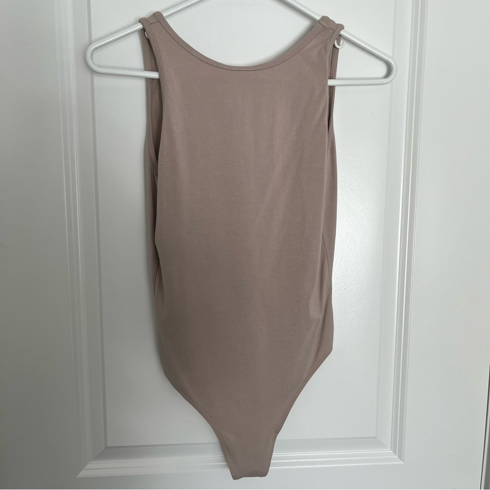 Aritzia Community backless tank bodysuit